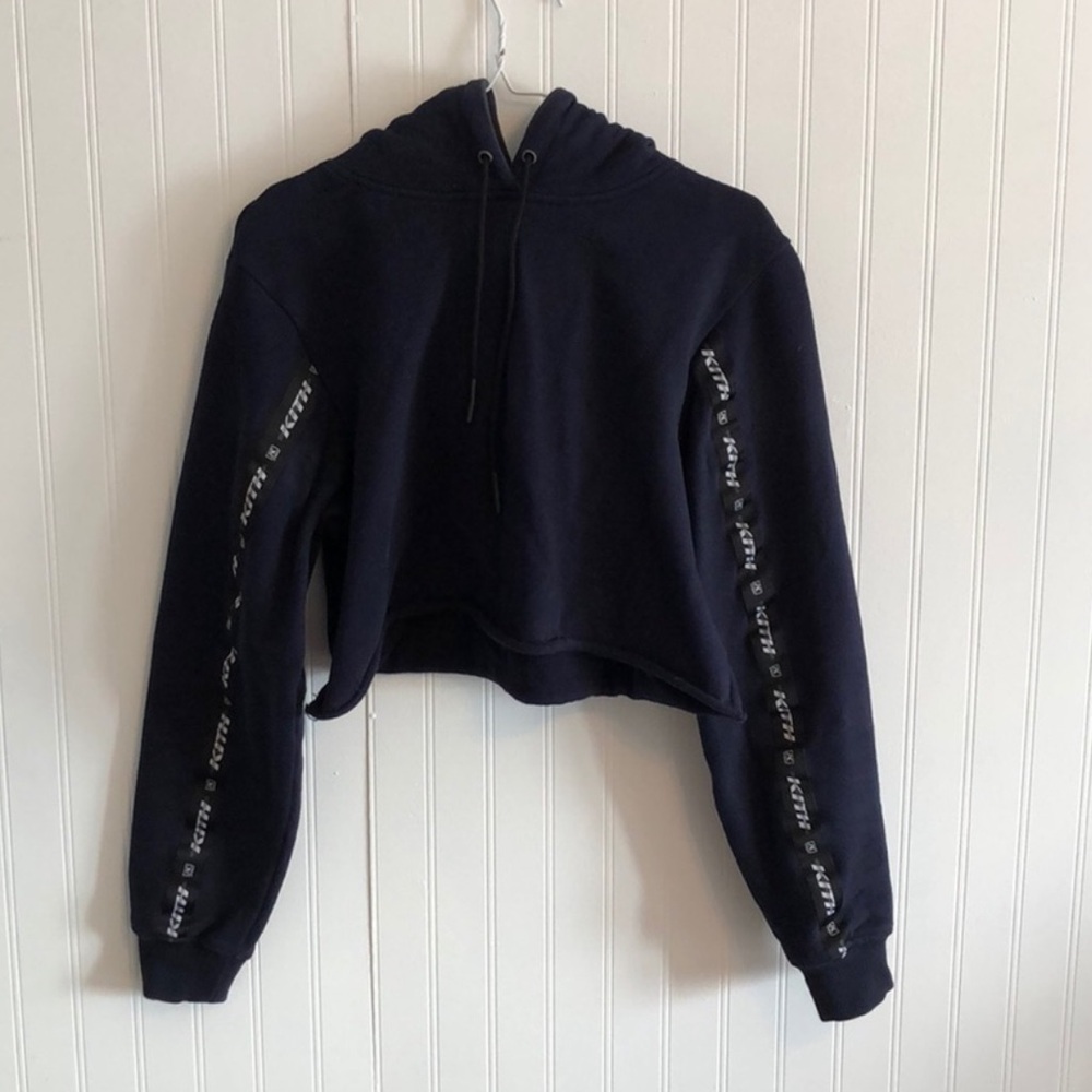 Kith sport cropped hoodie size s